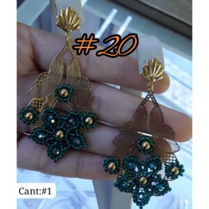 Aretes Flores