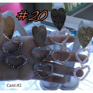 Aretes Corazón