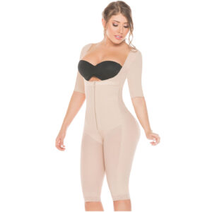 FAJA LIPOESCULTURA CON MANGAS 519-C