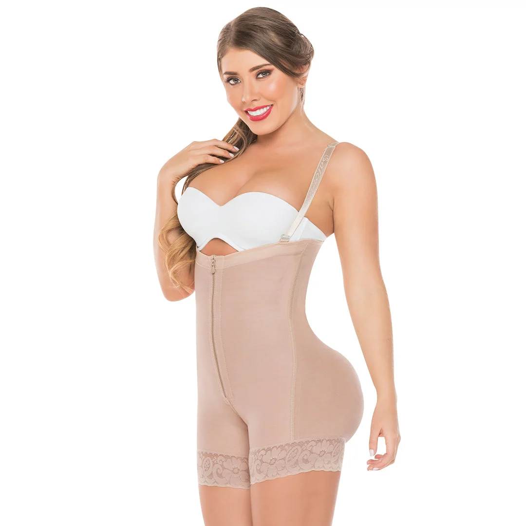 FAJA SHORT STRAPLESS CON LEVANTACOLA INTERNO 527-3