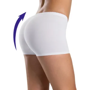 Bóxer Levanta cola De Mujer Latina Blanco