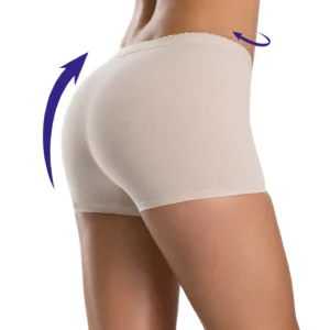 Bóxer Levanta cola De Mujer Latina Beige